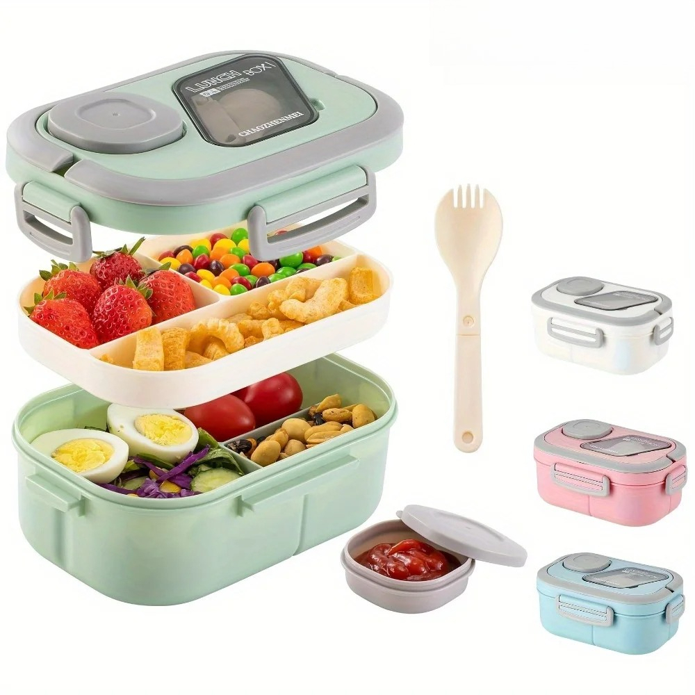 Salad Container Jar - Bento Öğle Yemeği Kutusu Salata Kabı