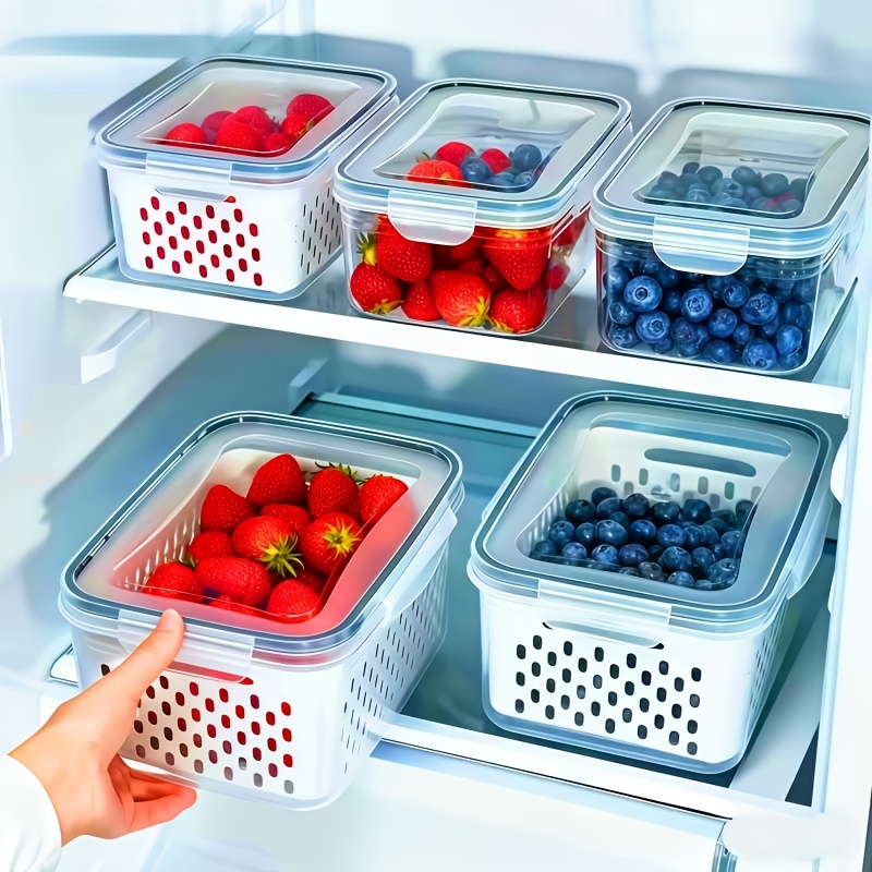 Meal Prep Ideas - 4'lü Set Sızdırmaz Gıda Saklama Kapları-Hava