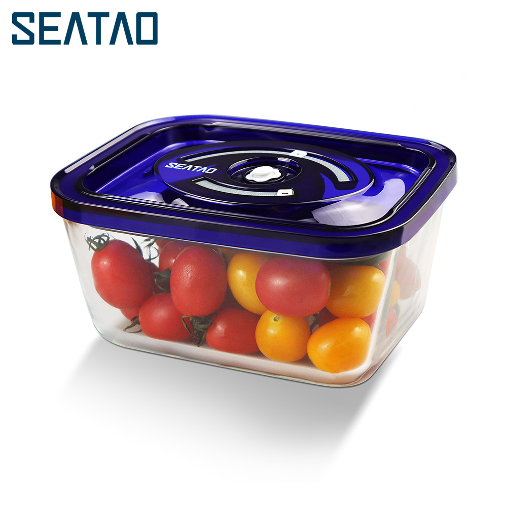 Meal Prep Ideas - SEATAO cam gıda saklama kapları, kapaklı