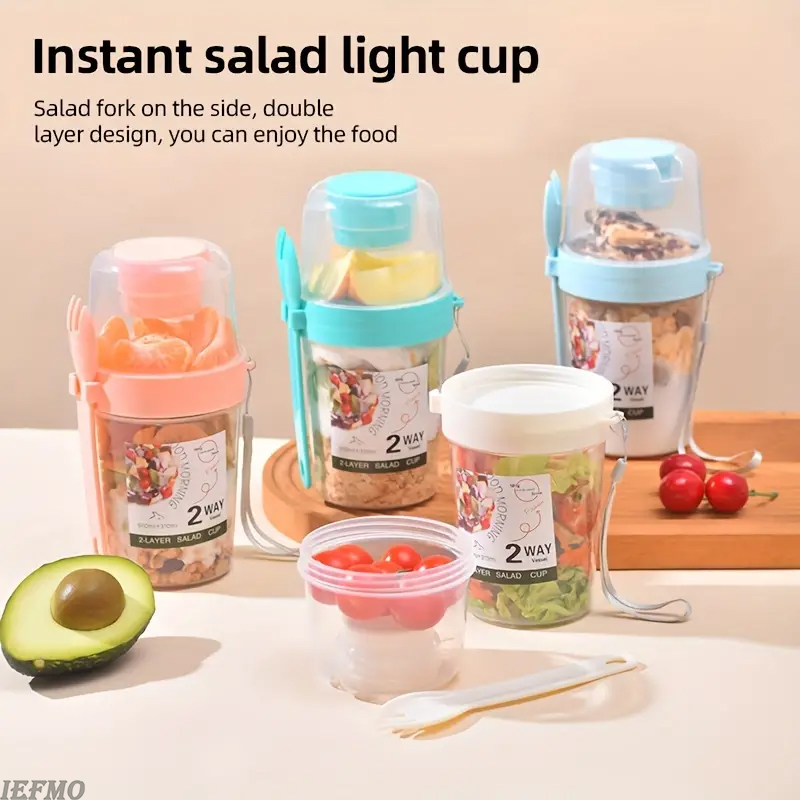 Taşınabilir Salata Kasesi Seti - Meal Prep Yogurt Bowl incelemesi ve fiyatı