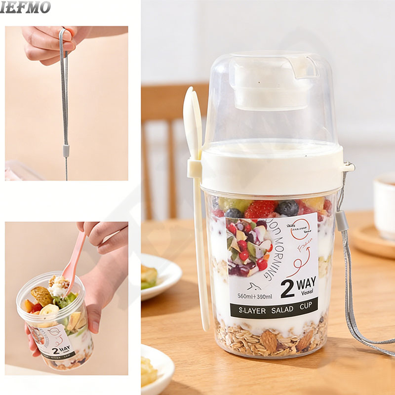 Taşınabilir Salata Kasesi Seti - Meal Prep Yogurt Bowl incelemesi ve fiyatı