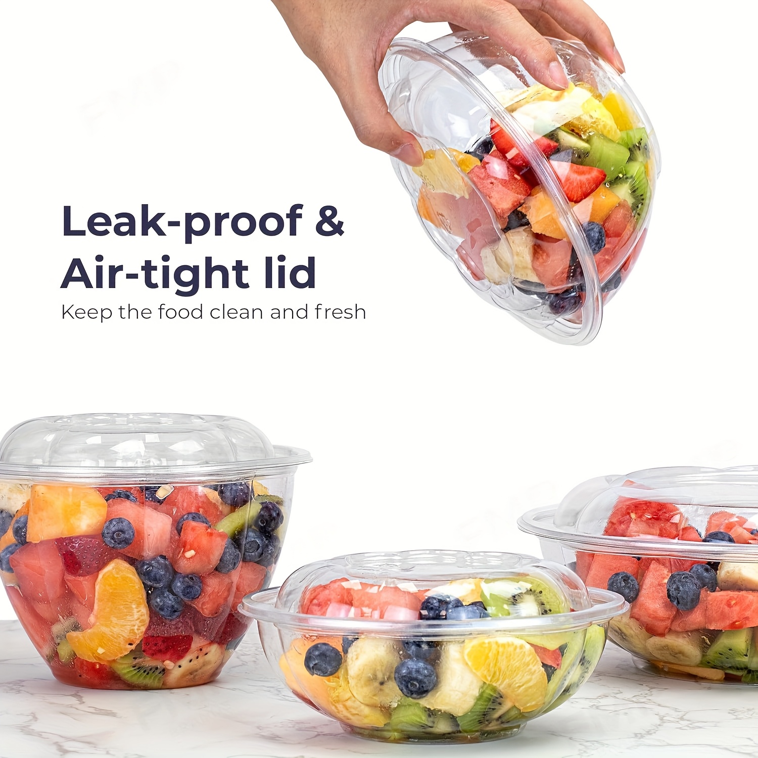 50'li paket, 32 onsluk şeffaf  - Meal Prep Quinoa incelemesi ve fiyatı