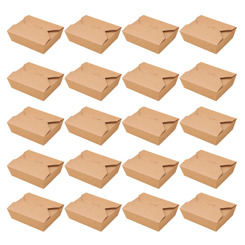20 Adet Kraft Kağıt Öğle Yemeğ - Meal Prep Cold Lunches incelemesi ve fiyatı