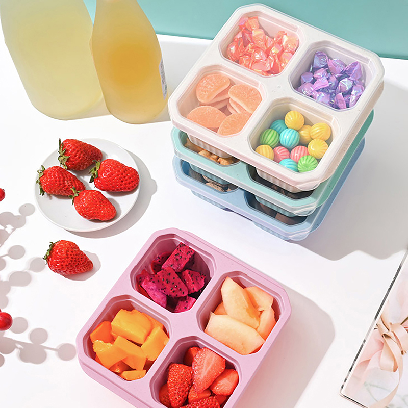 @*Atıştırmalık Kapları 4 Bölme - Meal Prep Kinder incelemesi ve fiyatı