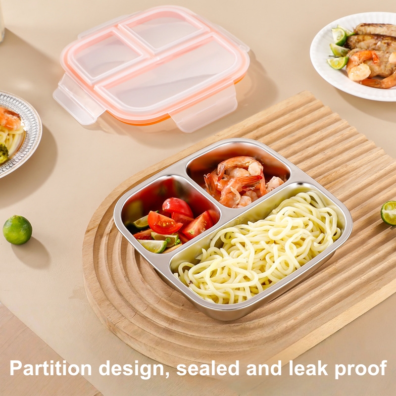 304 Paslanmaz Çelik Öğle Yemeğ - Meal Prep Kinder incelemesi ve fiyatı