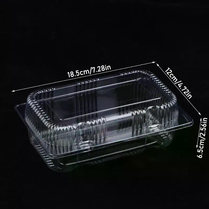 Plastik Şeffaf Kapaklı Kutular - Salad Container Jar incelemesi ve fiyatı