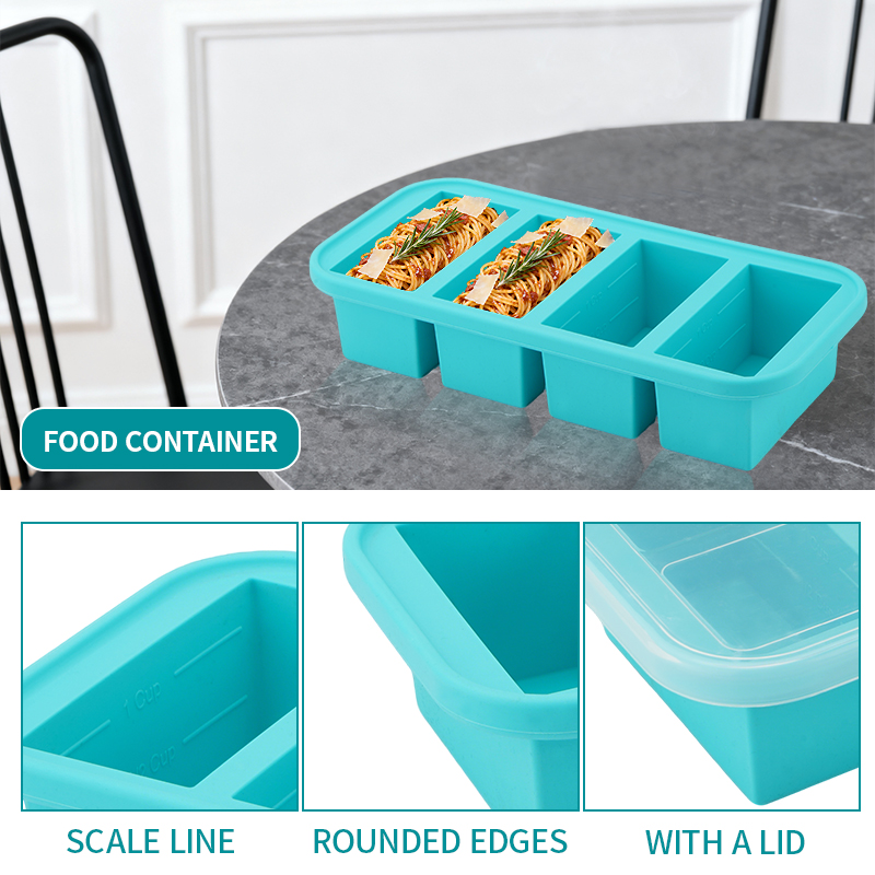 2 veya 3 parçalı silikon dondu - Meal Prep Ideas incelemesi ve fiyatı