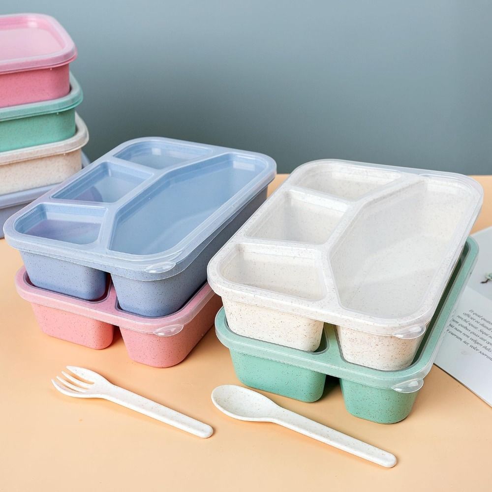 4 bölmeler çocuklar Bento kutu - Meal Prep Kinder incelemesi ve fiyatı