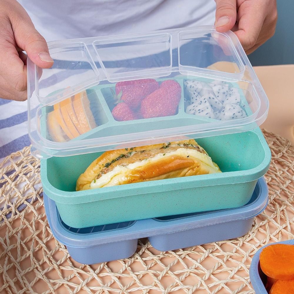 4 bölmeler çocuklar Bento kutu - Meal Prep Kinder incelemesi ve fiyatı