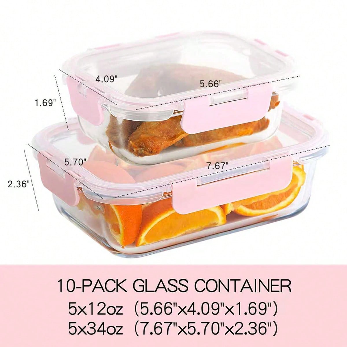 10'lu Paket Cam Yemek Hazırlık - Meal Prep Ideas incelemesi ve fiyatı