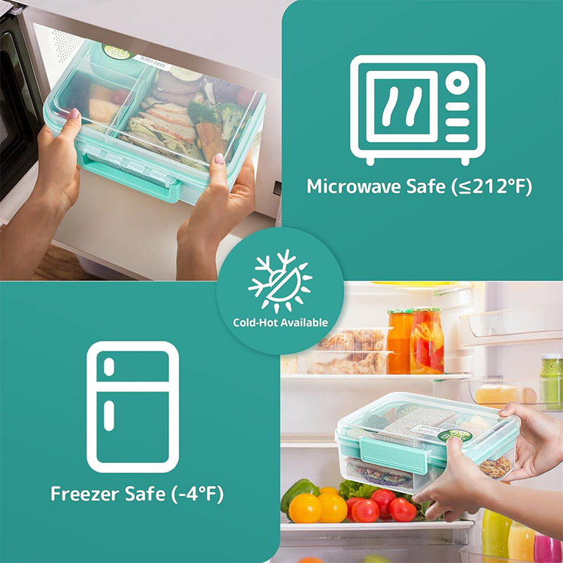 4 Bölmeli Sızdırmaz Bento Öğle - Meal Prep Kinder incelemesi ve fiyatı