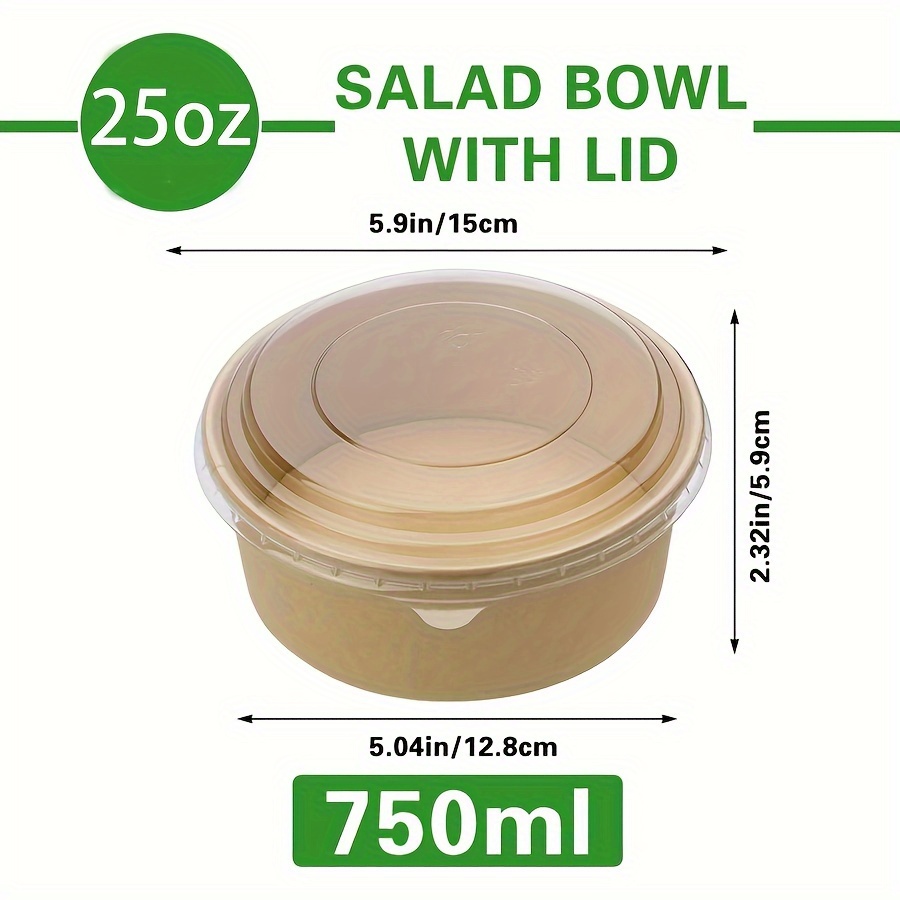 25Oz/750Ml 25/50'li Paket Kapa - Meal Prep Ideas incelemesi ve fiyatı